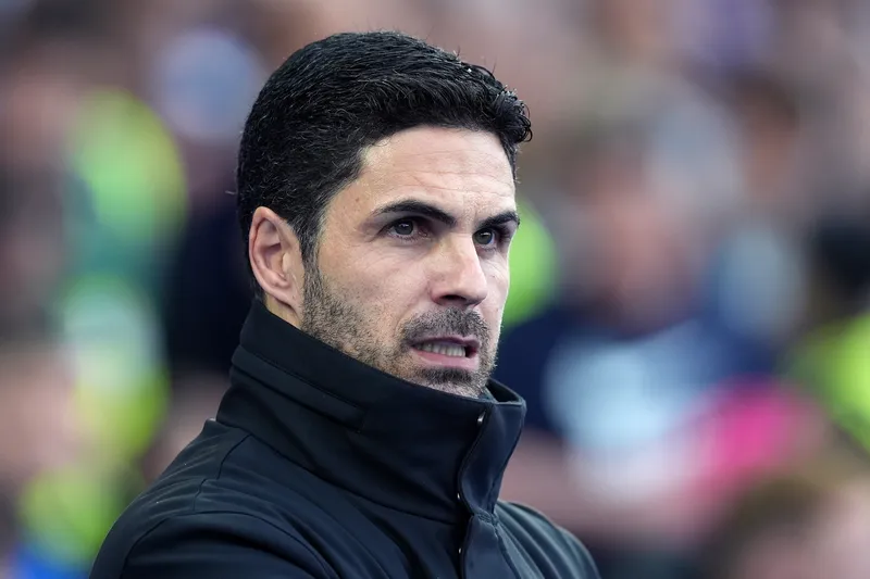 Mikel Arteta, t&eacute;cnico do Arsenal. Foto: Icon Sport