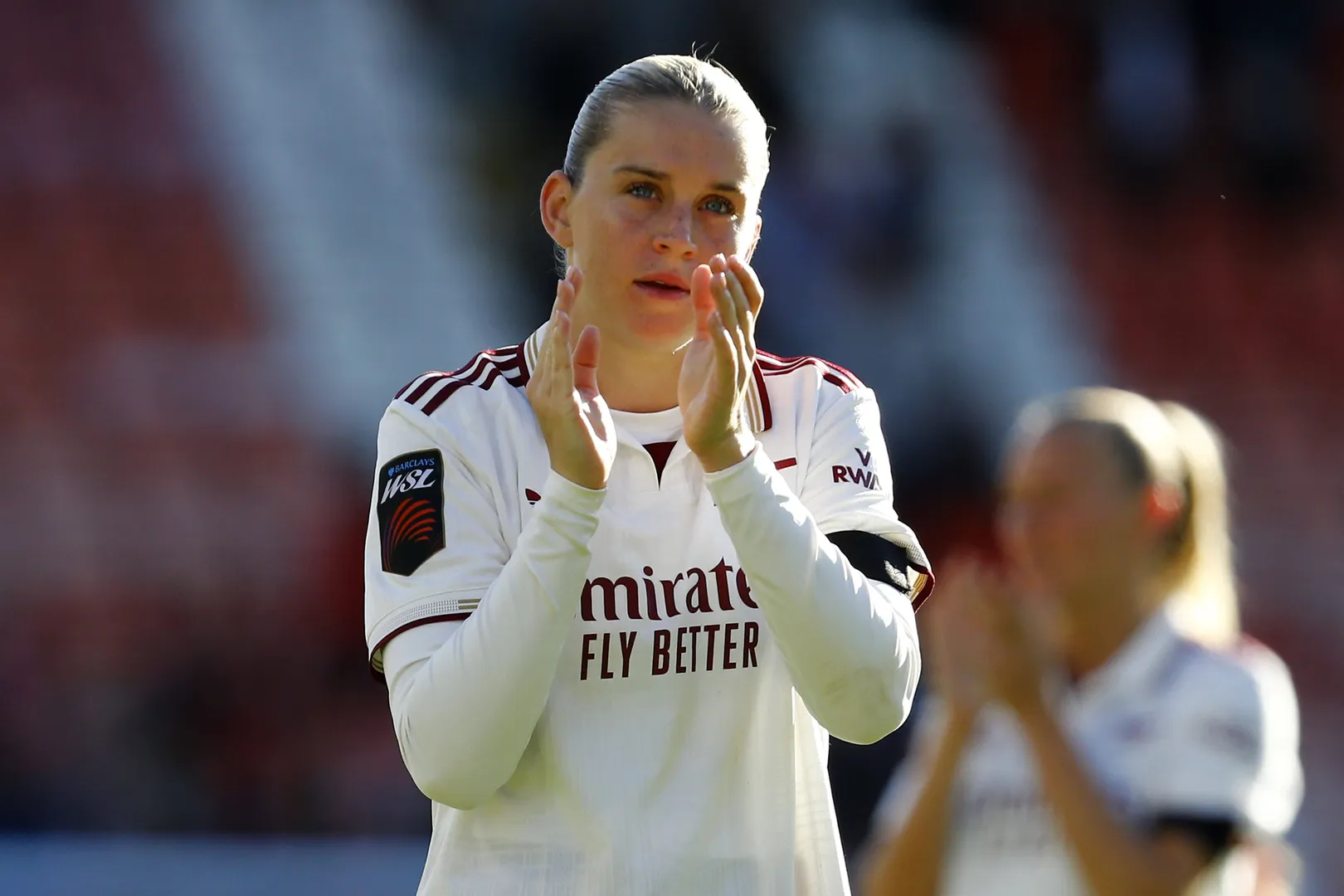 Alessia Russo em atua&ccedil;&atilde;o pelo Arsenal (Foto: IMAGO /&nbsp;PPAUK)