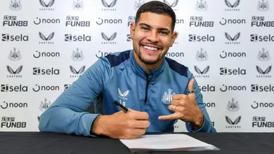 Mais uma boa not&iacute;cia para o Newcastle: Bruno Guimar&atilde;es renova contrato at&eacute; 2028