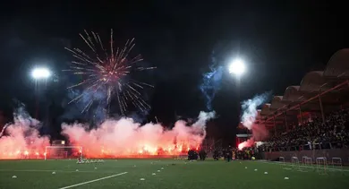 A torcida do AIK proporcionou uma recep&ccedil;&atilde;o fant&aacute;stica ao time na volta aos treinos, ap&oacute;s o t&iacute;tulo sueco em 2018