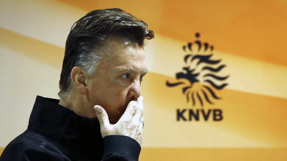 A Copa ainda est&aacute; por ocorrer, mas Van Gaal j&aacute; parece cansado da sele&ccedil;&atilde;o