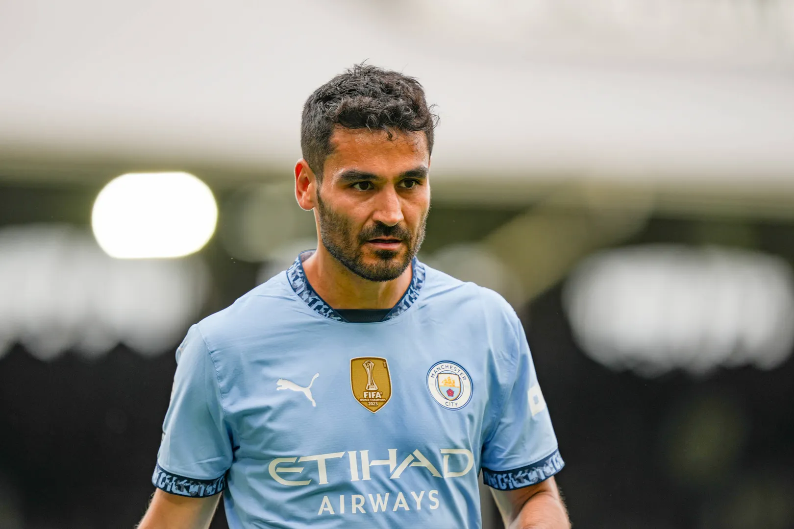 Gundogan em Fulham x Manchester City na Premier League