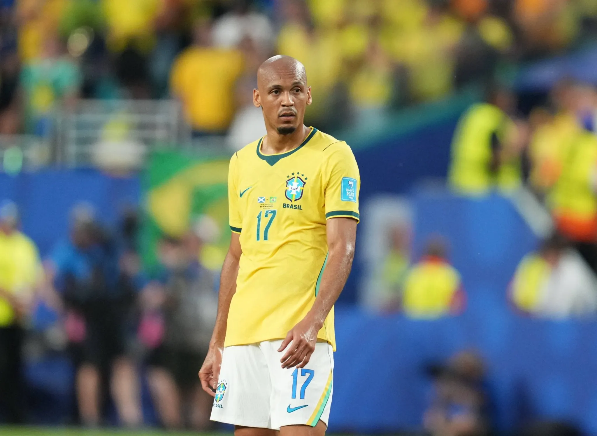 Fabinho pela sele&ccedil;&atilde;o brasileira