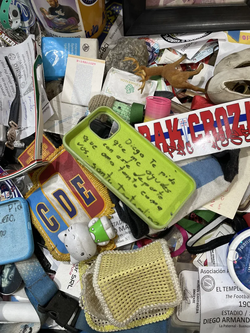 Pedidos a Maradona