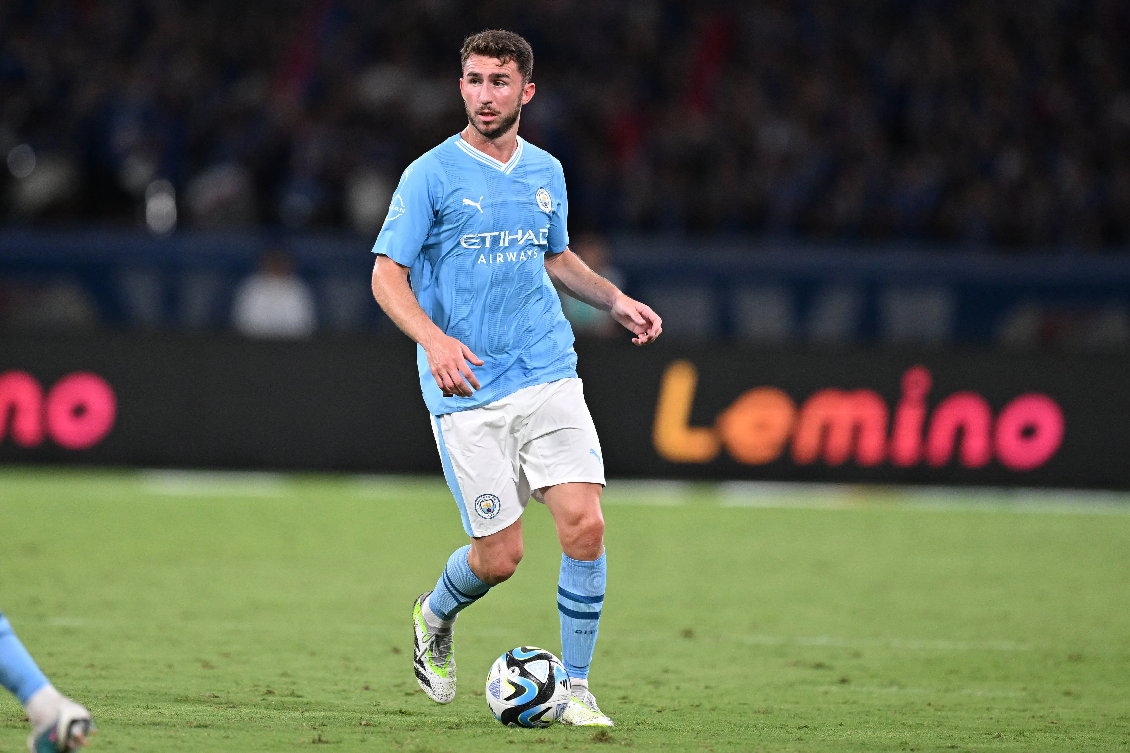 Aymeric Laporte em atua&ccedil;&atilde;o pelo Manchester City (Foto: IMAGO / AFLOSPORT)