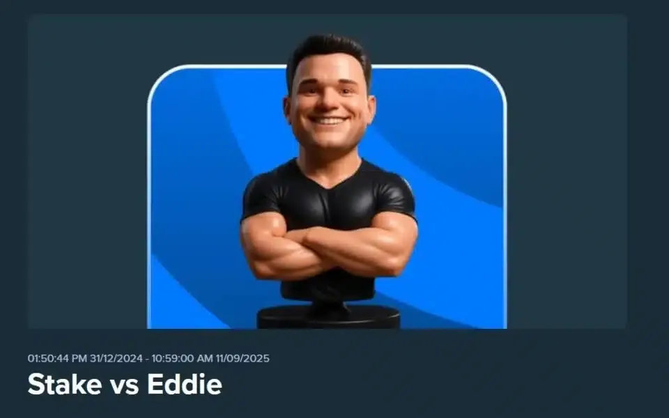 Promo&ccedil;&atilde;o Stake vs Eddie
