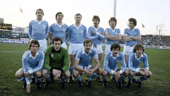 Malm&ouml;, finalista da Copa dos Campe&otilde;es de 1979