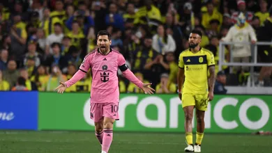 Messi e Su&aacute;rez resgatam empate para o Inter Miami contra o Nashville na Champions Cup
