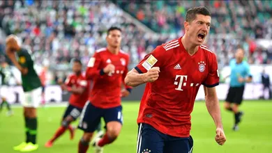 Lewandowski decide, Bayern respira e quebra sequ&ecirc;ncia de derrotas ao vencer Wolfsburg