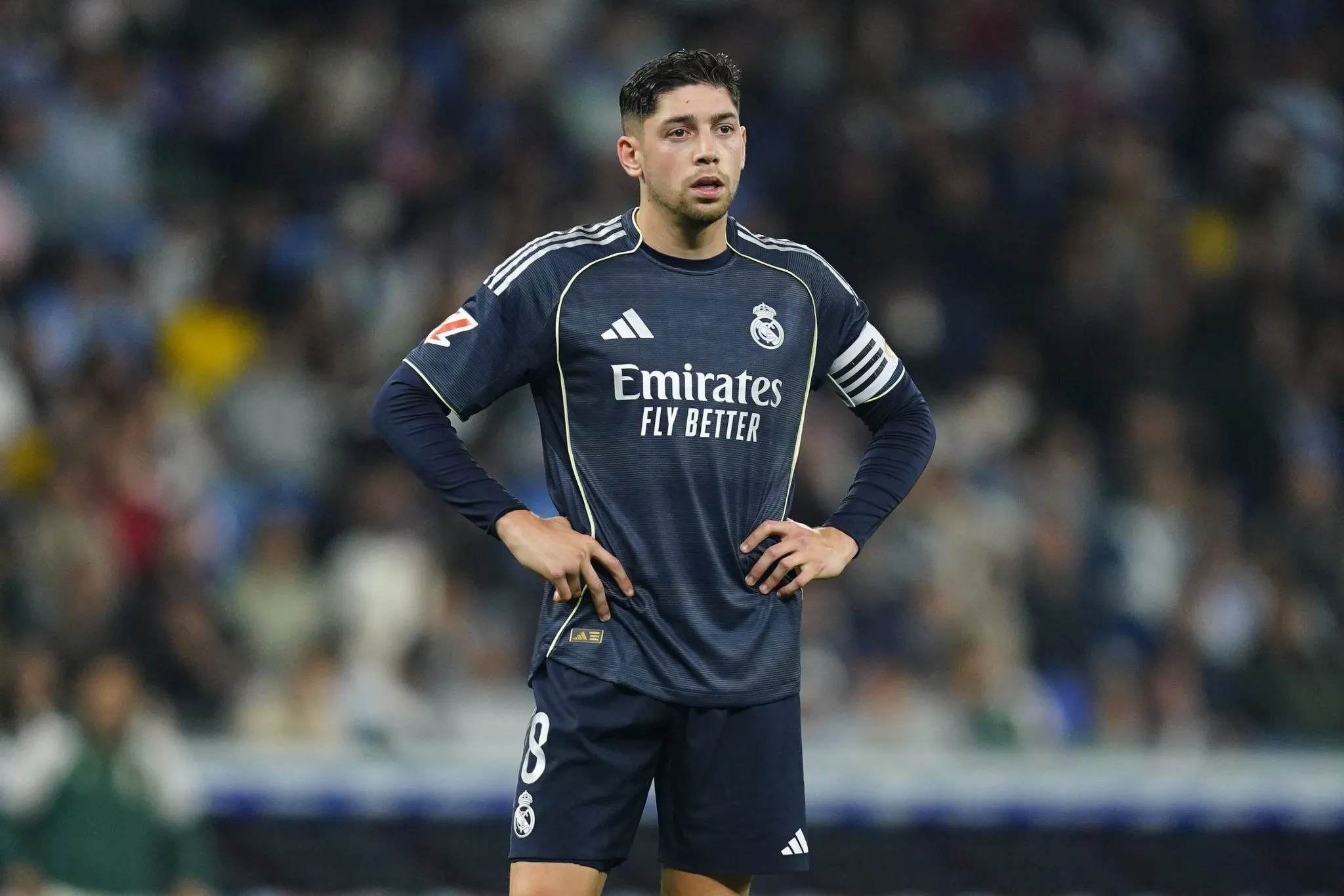 Federico Valverde, em atua&ccedil;&atilde;o pelo Real Madrid (Foto: IMAGO / Pressinphoto)