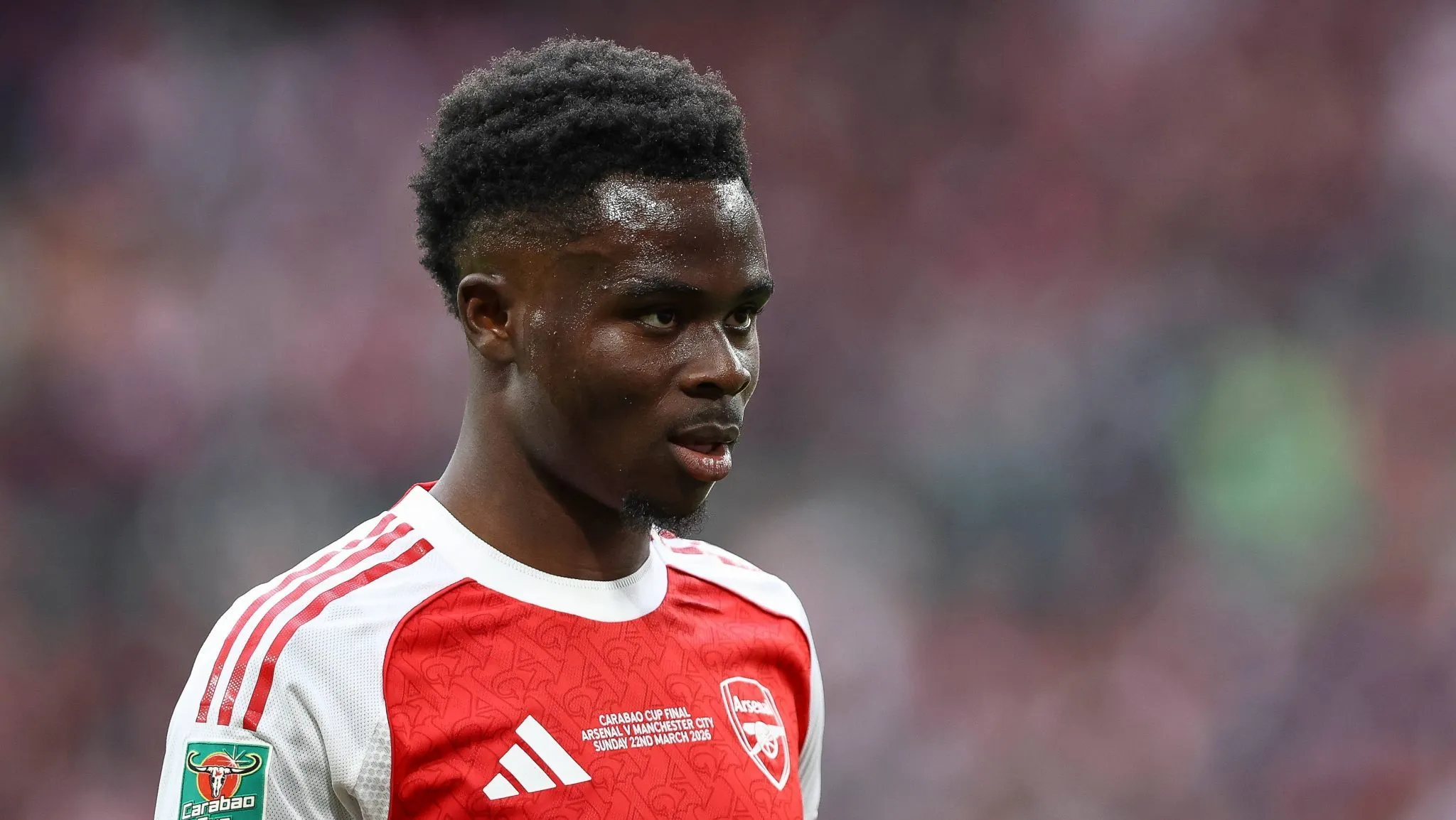 Bukayo Saka, meia do Arsenal (Foto: IMAGO / Every Second Media)