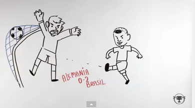 [V&iacute;deo] As supera&ccedil;&otilde;es e vit&oacute;rias da carreira de Ronaldo contadas em desenho