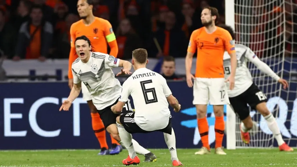 Alemanha anulou rea&ccedil;&atilde;o da Holanda e arrancou a vit&oacute;ria do joga&ccedil;o no final