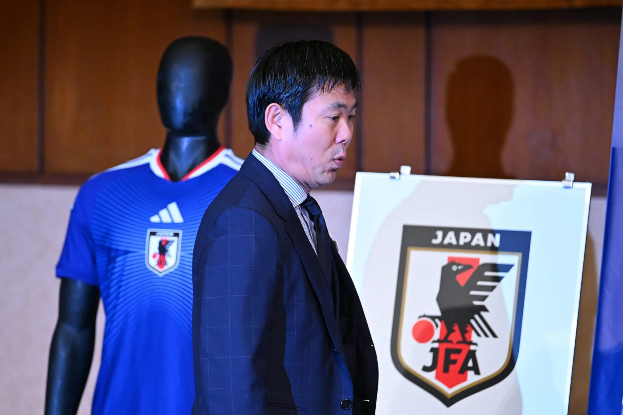 Hajime Moriyasu, t&eacute;cnico do Jap&atilde;o (Foto: Imago/AFLOSPORT)