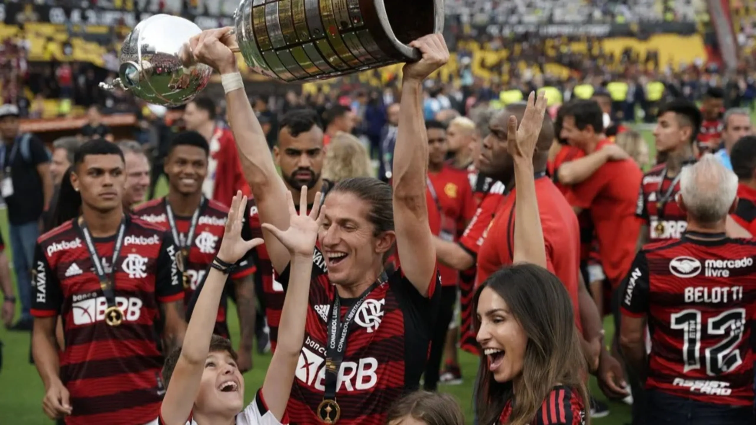Filipe Lu&iacute;s e Rodrigo Caio deixam legado no Flamengo, a ser celebrado contra o Cuiab&aacute;