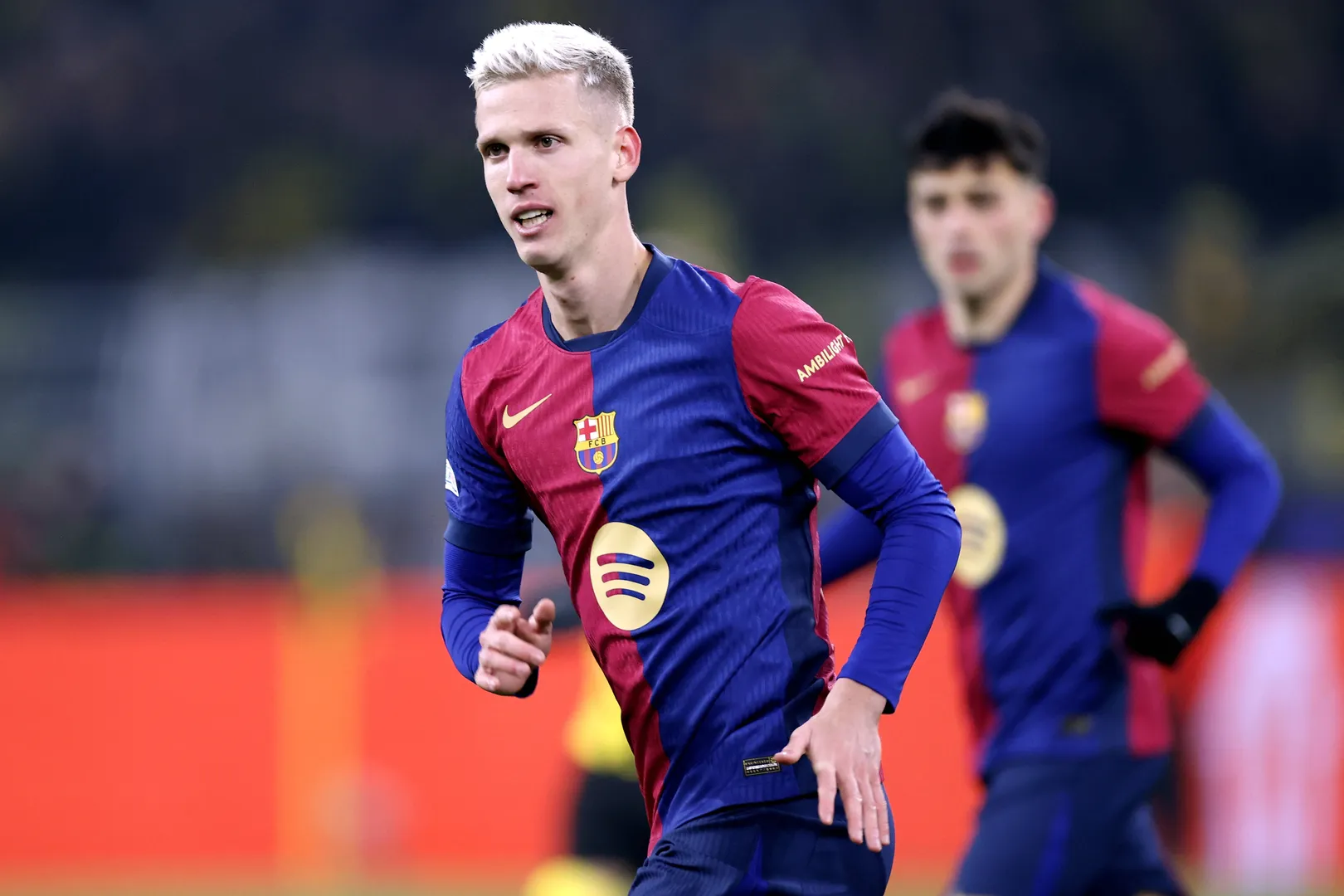 Dani Olmo corre o risco de n&atilde;o participar de LaLiga pelo Barcelona em 2025