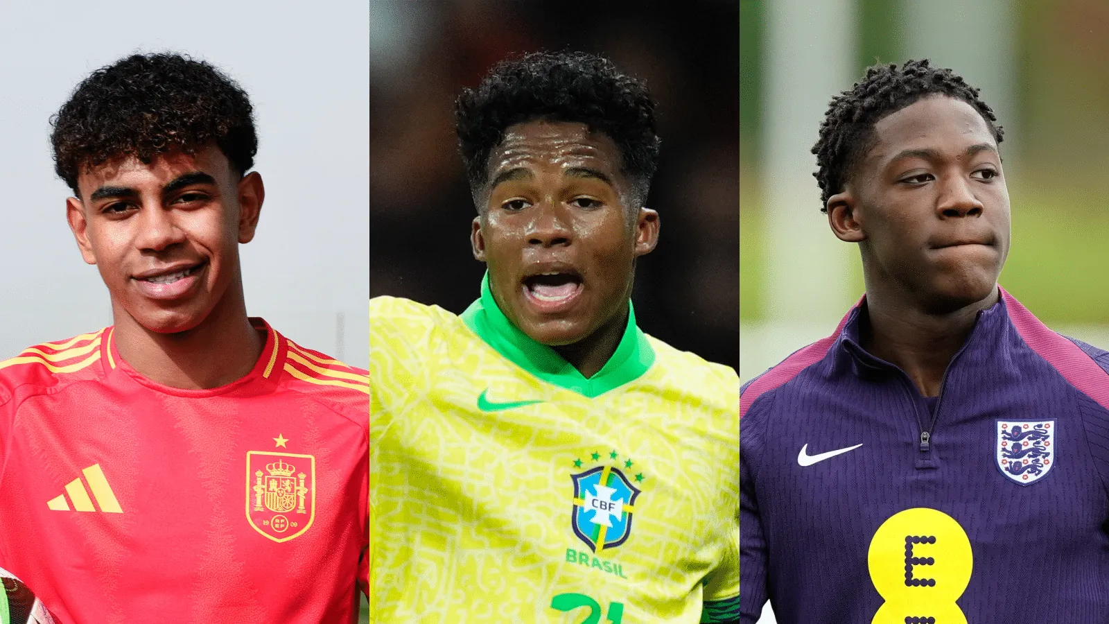 Lamine Yamal, Endrick e Mainoo: a base vem forte