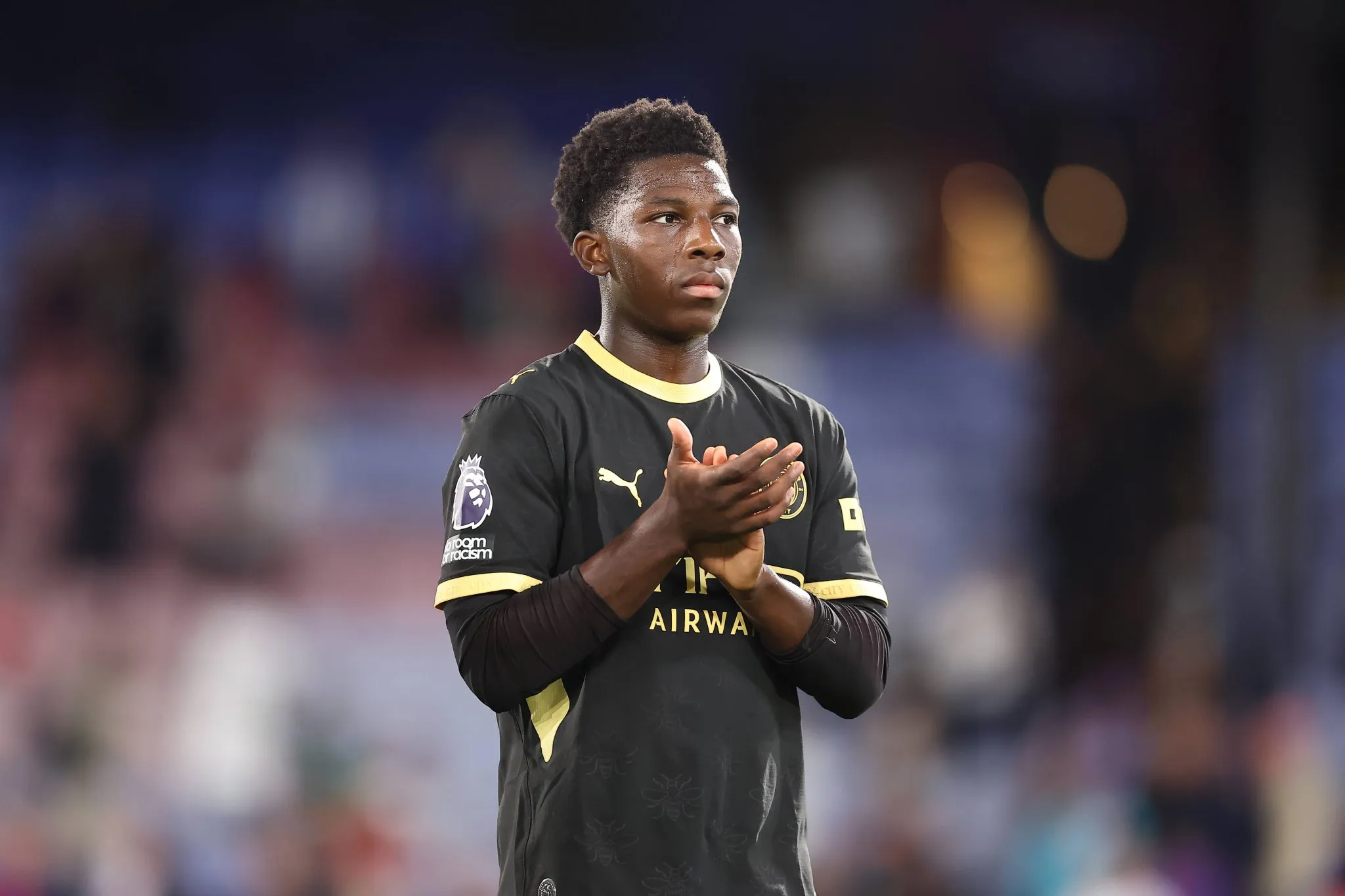 Ryan McAidoo, jogador revelado na base Manchester City