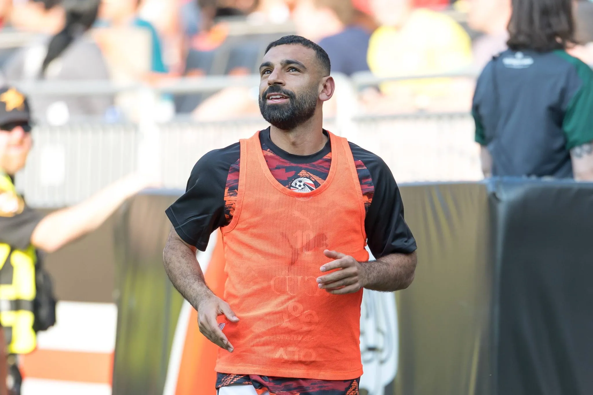 Mohamed Salah em amistoso do Egito