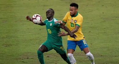 Se n&atilde;o serviu tanto ao Brasil, o amistoso valeu para ressaltar um pouco mais o potencial de Senegal