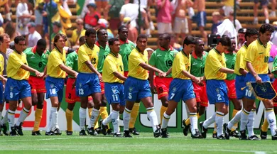 [Os 25 anos da Copa de 94] O Brasil foi de Rom&aacute;rio, mas tamb&eacute;m de Dunga e Bebeto para vencer Camar&otilde;es