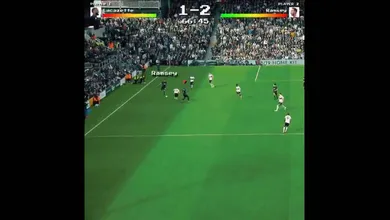Arsenal transformou o gola&ccedil;o de Ramsey em um divertido v&iacute;deo que lembra os games de 8 bits