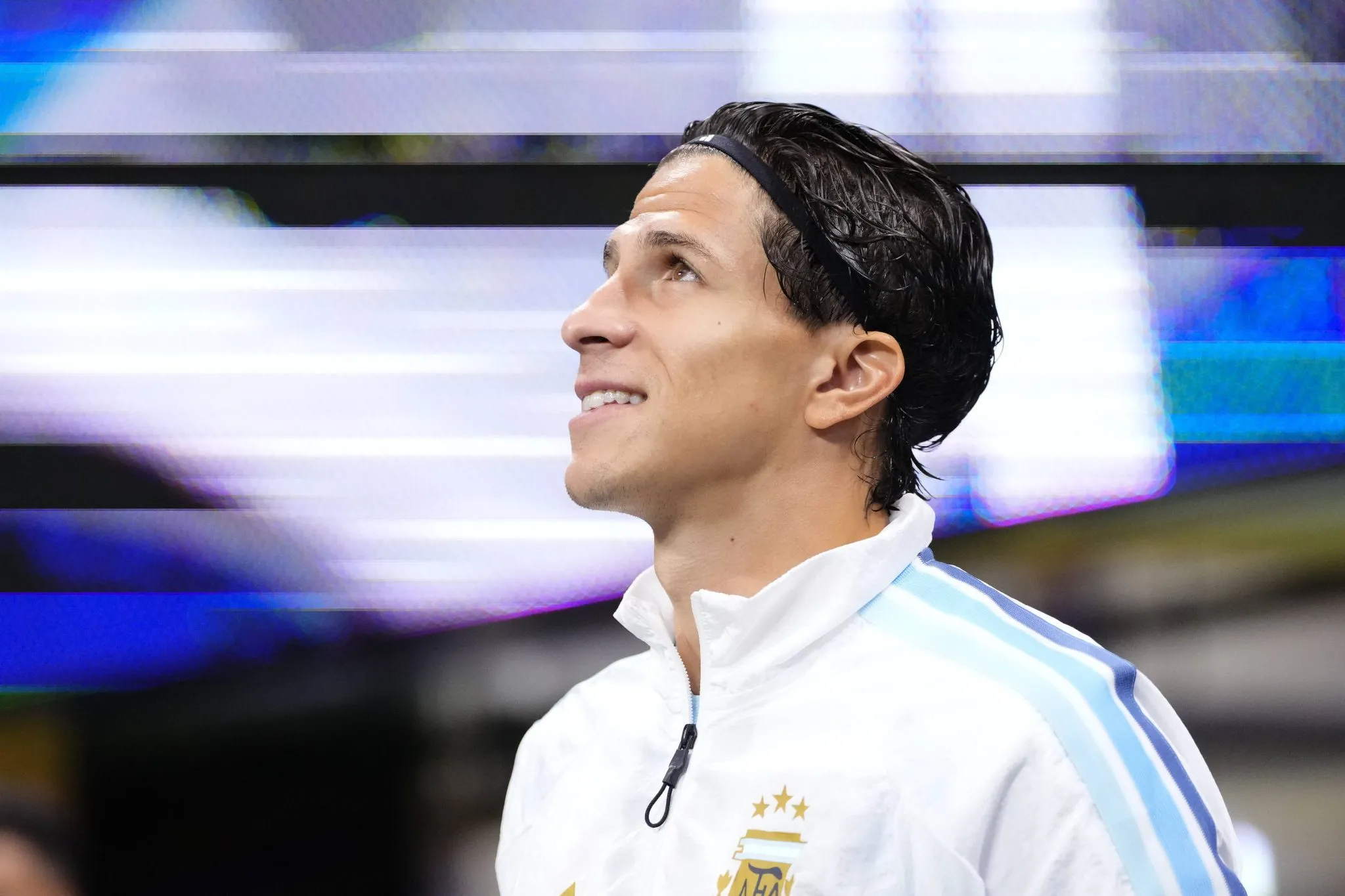Giuliano Simeone antes de jogo da sele&ccedil;&atilde;o argentina 