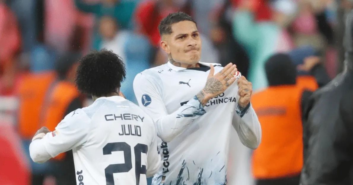 Guerrero anota dois e a LDU d&aacute; um grande passo em busca da decis&atilde;o da Sul-Americana