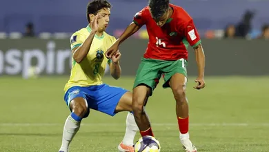 Burocr&aacute;tico e desafinado, Brasil se complica no Mundial Sub-20 com derrota para o Marrocos