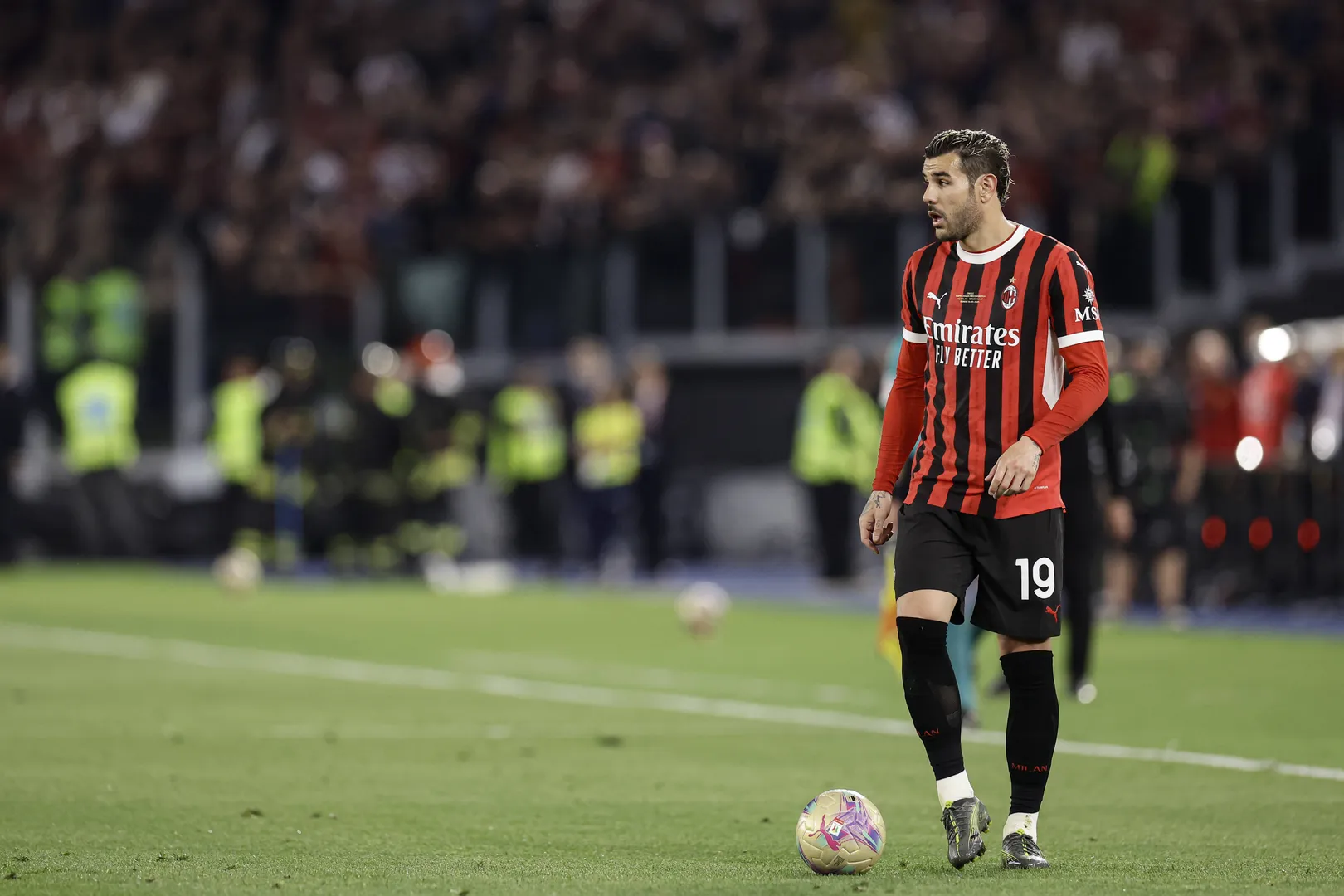 Italian Cup final football match AC Milan vs Bologna