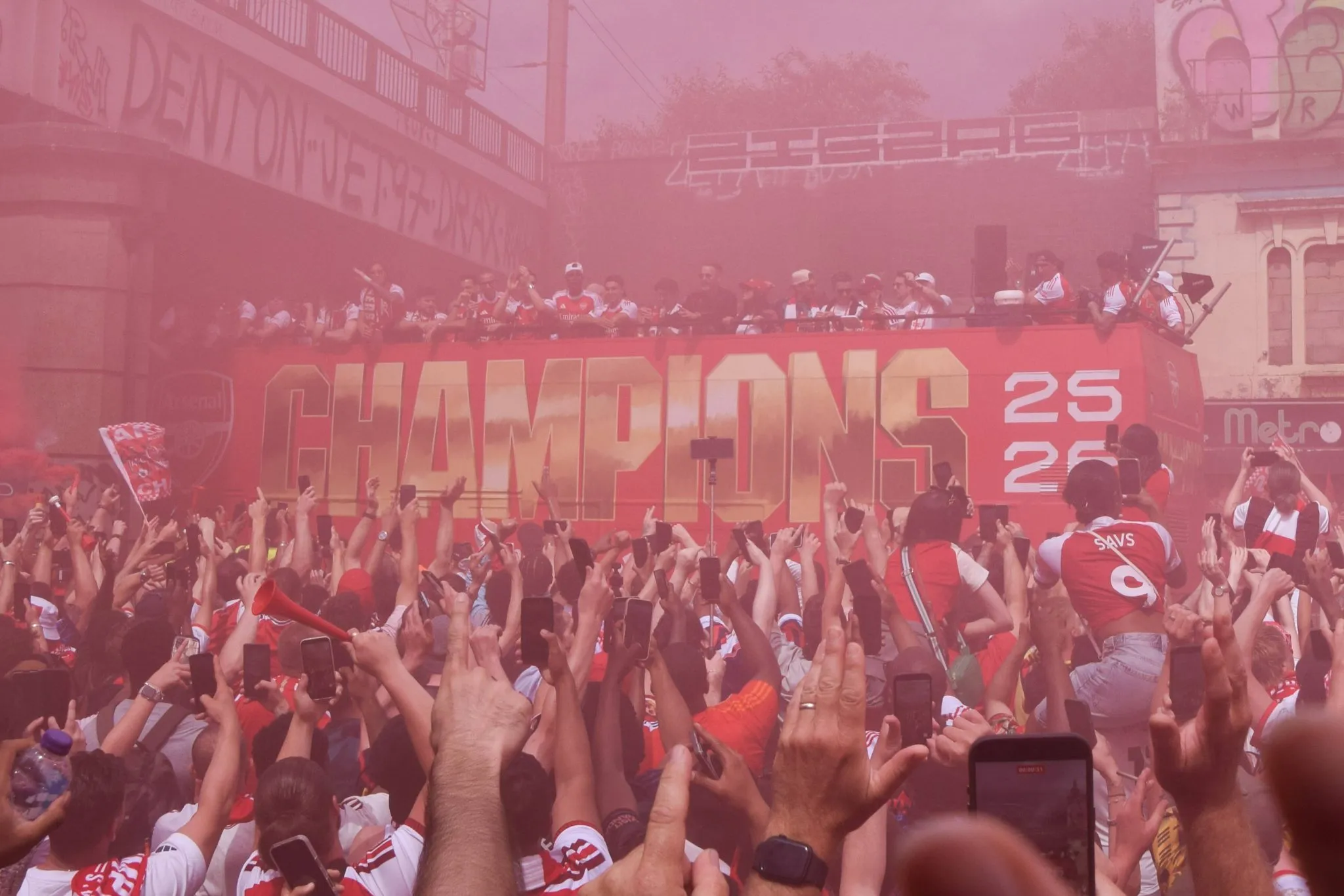 Arsenal Premier League Trophy Parade In London, UK &ndash; 31 May 2026
