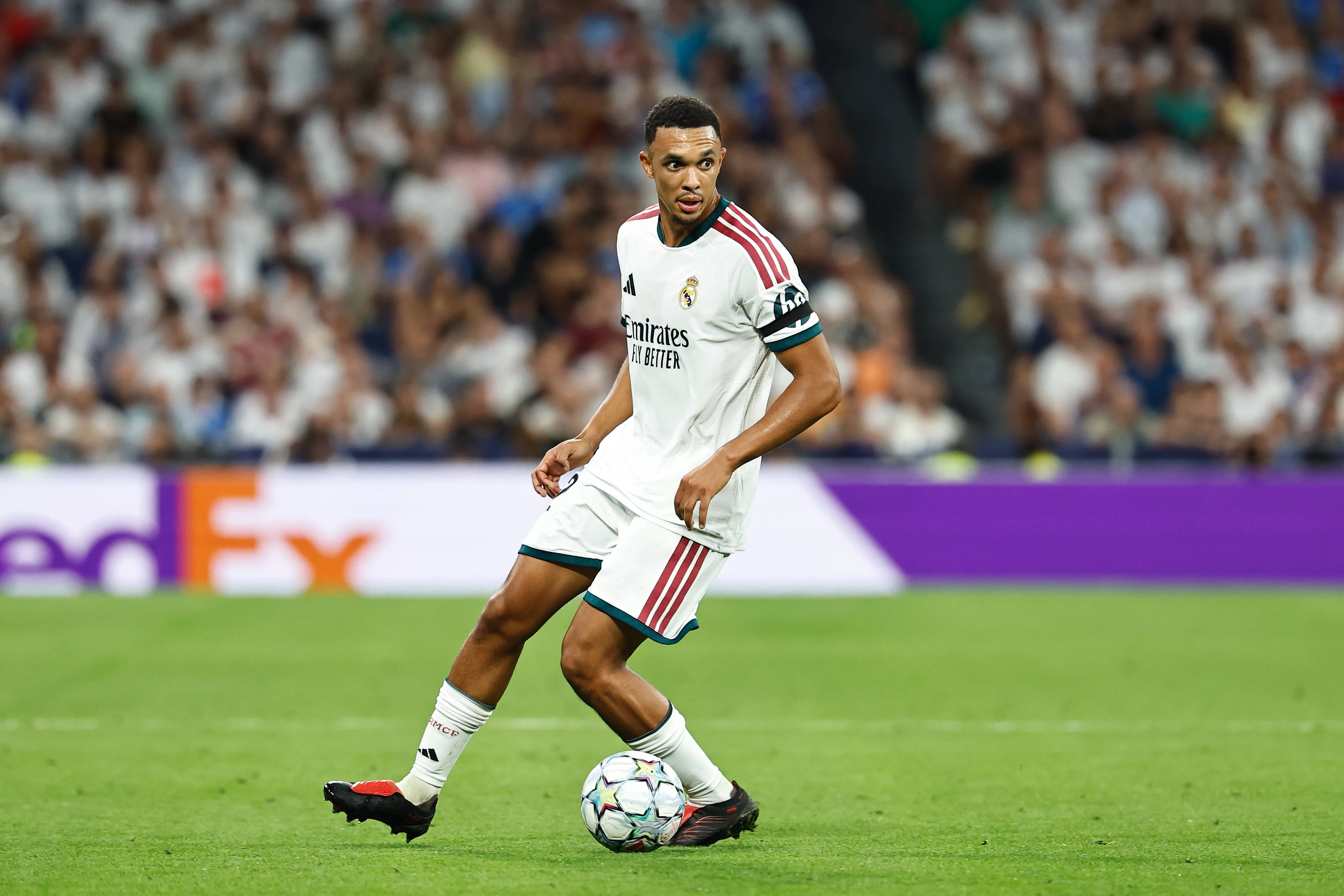 Alexander-Arnold em ação pelo Real Madrid