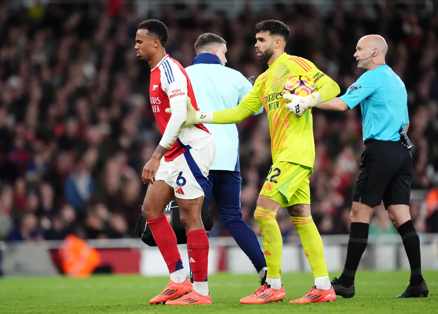 Foto: (Imago) - Gabriel Magalh&atilde;es, do Arsenal