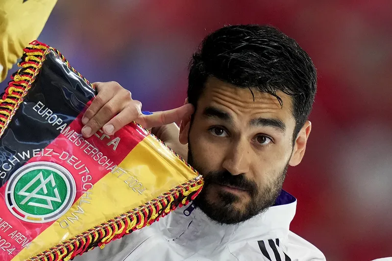 G&uuml;ndoğan disputou a Eurocopa 2024 com a sele&ccedil;&atilde;o alem&atilde;