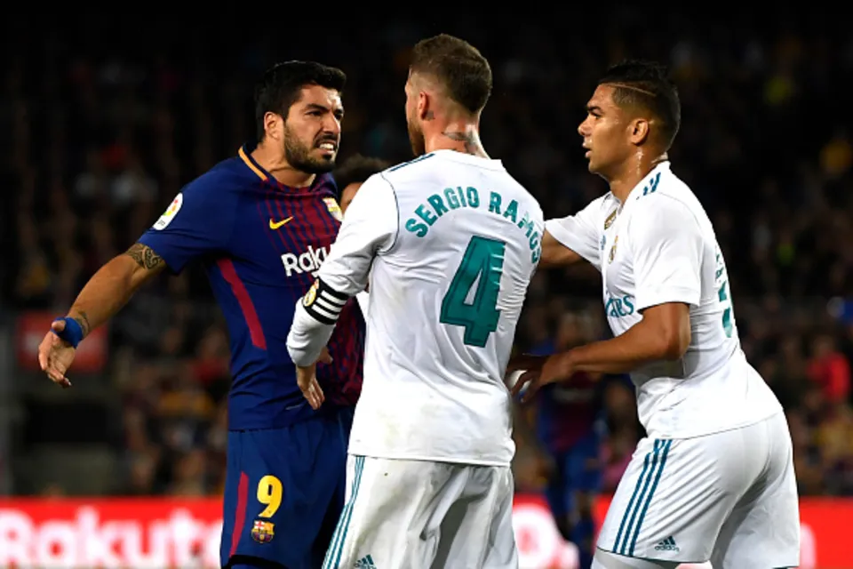 Sobraram motivos para comentar o Cl&aacute;sico entre Real Madrid e Barcelona