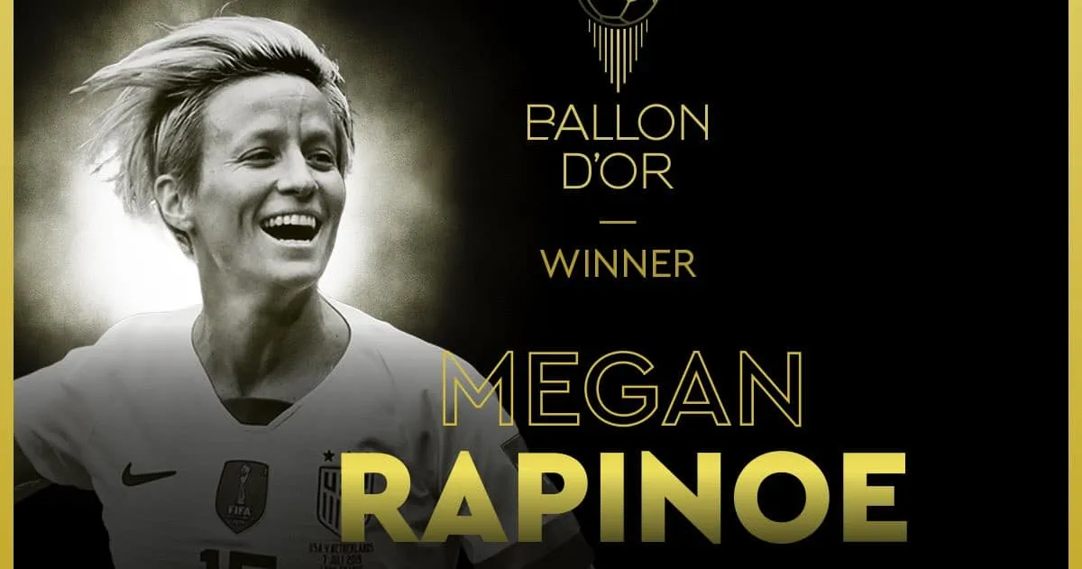 Soberana em 2019, Rapinoe tamb&eacute;m fatura a Bola de Ouro; confira as 20 melhores jogadoras do mundo