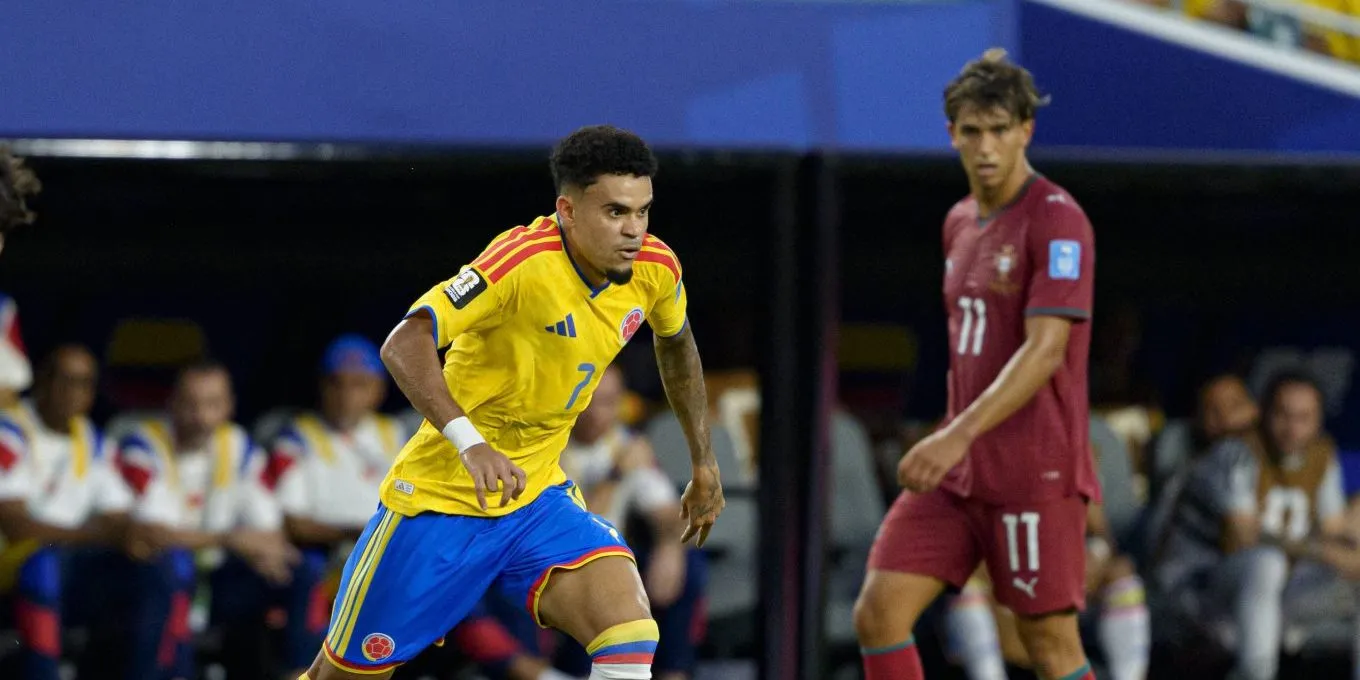 Luis Diaz, atacante da sele&ccedil;&atilde;o colombiana (Foto: IMAGO / Ball Raw Images)