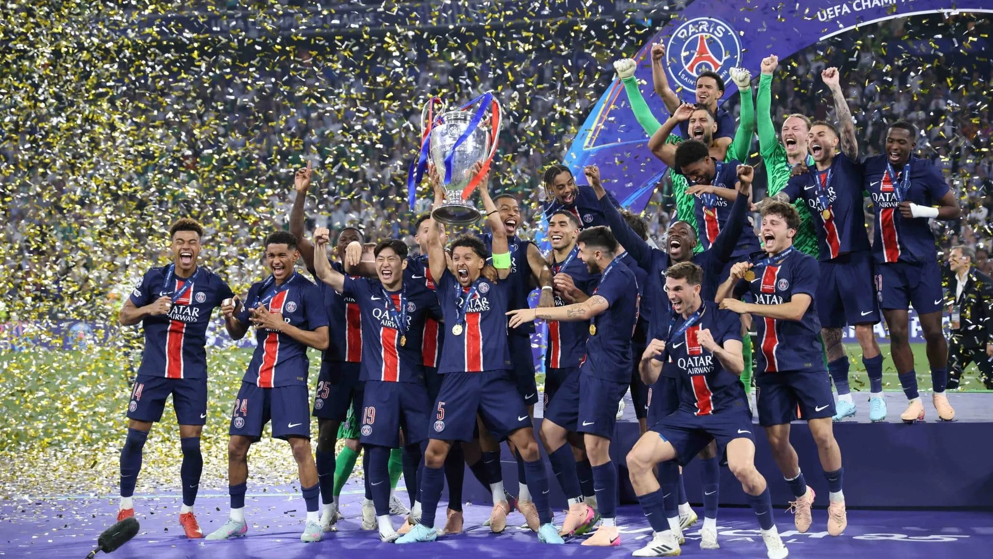 As maiores goleadas da hist&oacute;ria das finais de Champions League