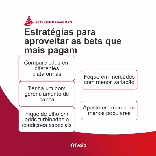 Infogr&aacute;fico da Trivela com estrat&eacute;gias para aproveitar as plataformas que pagam mais