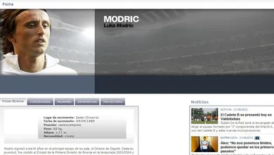 Modric aparece no site do Real, mas clube alega invas&atilde;o