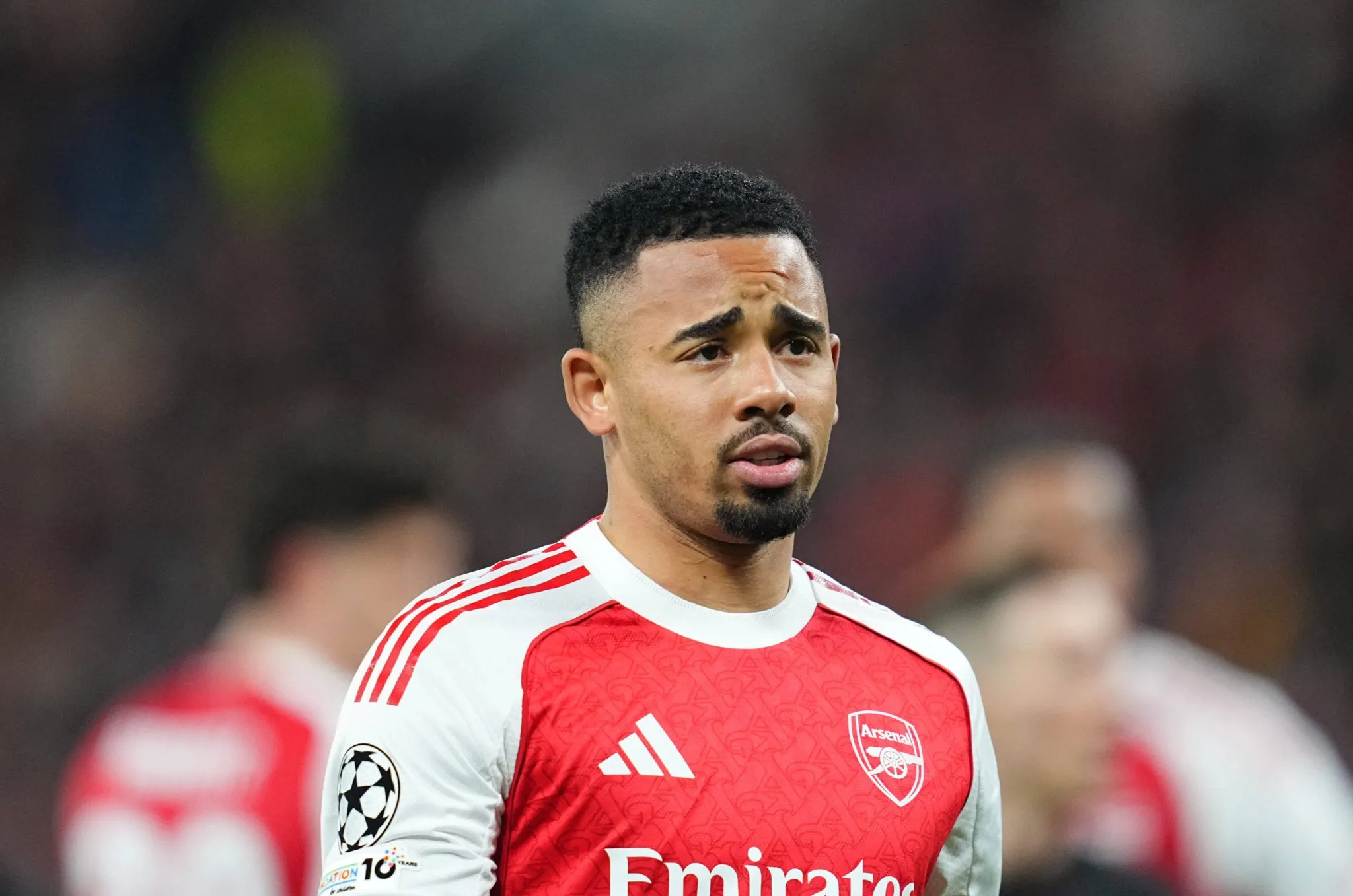 Gabriel Jesus em jogo do Arsenal