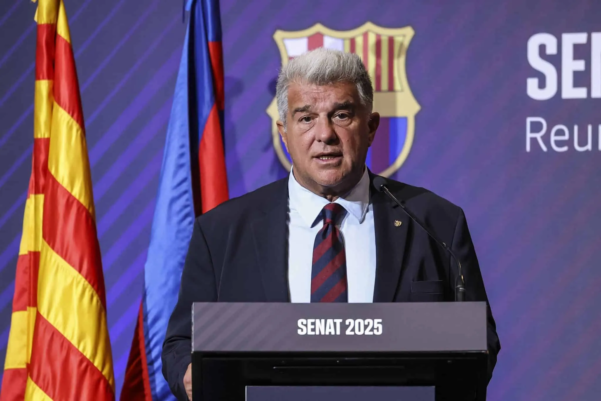Joan Laporta, presidente do Barcelona
