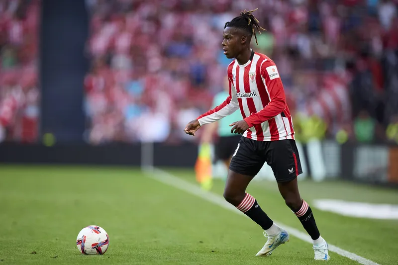 Nico Williams, atacante do Athletic Bilbao. Foto: Icon Sport