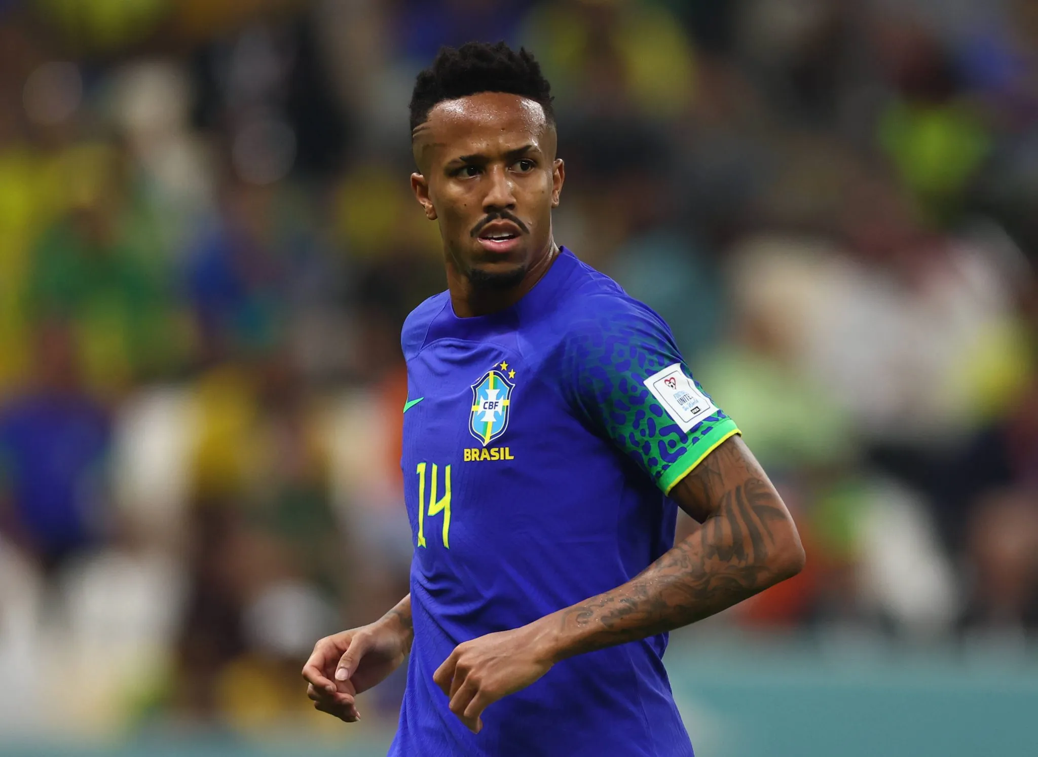 Milit&atilde;o a servi&ccedil;o da Sele&ccedil;&atilde;o na Copa do Mundo de 2022 (Foto: Imago/Sportimage)