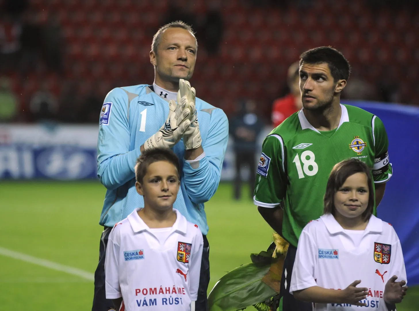 Maik Taylor pela Irlanda do Norte.