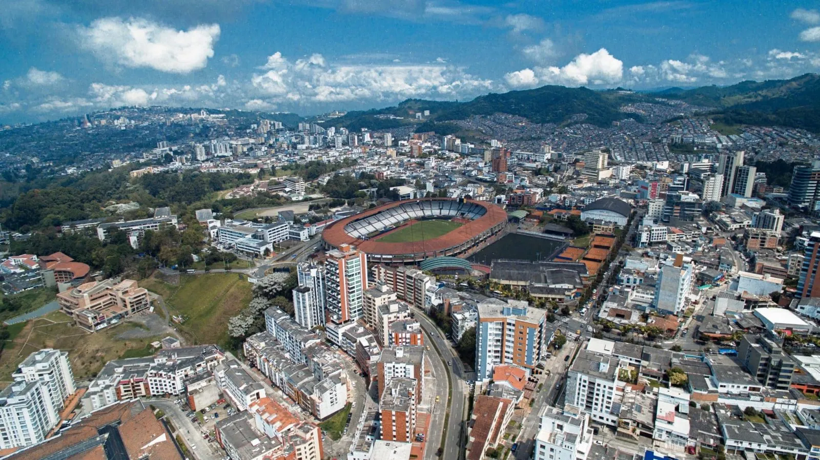 Estadio Palogrande, em Manizales, na Col&ocirc;mbia