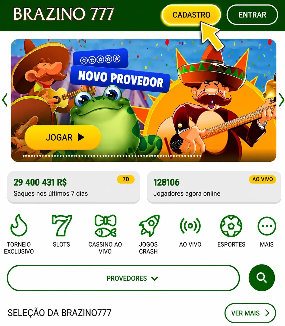 C&oacute;digo promocional Brazino777: aproveite o cashback semanal e muito mais