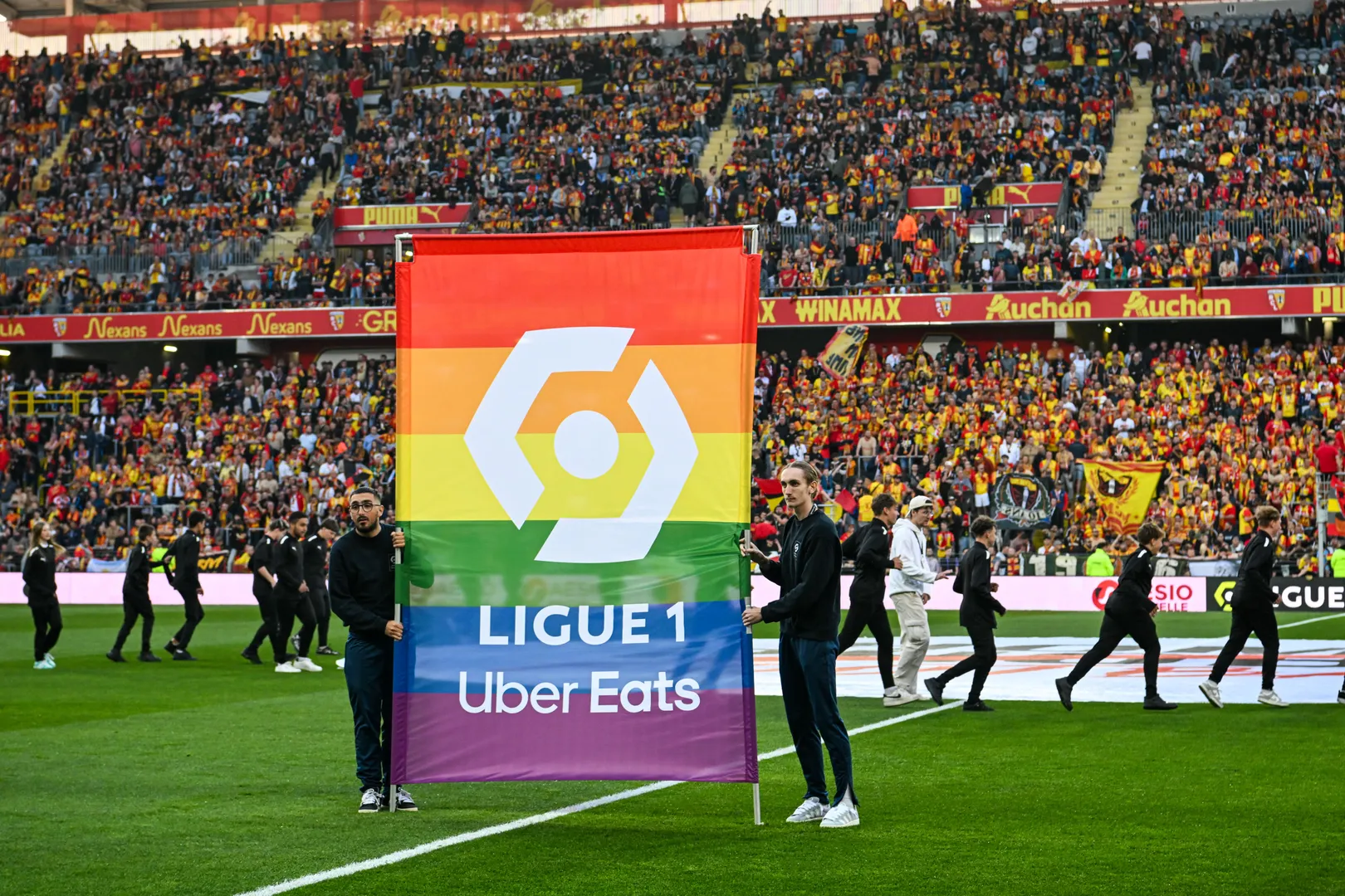 Nem todos jogadores aceitam participar da campanha da Ligue 1 em prol da comunidade LGBTQIA+ Foto: (Icon Sport)