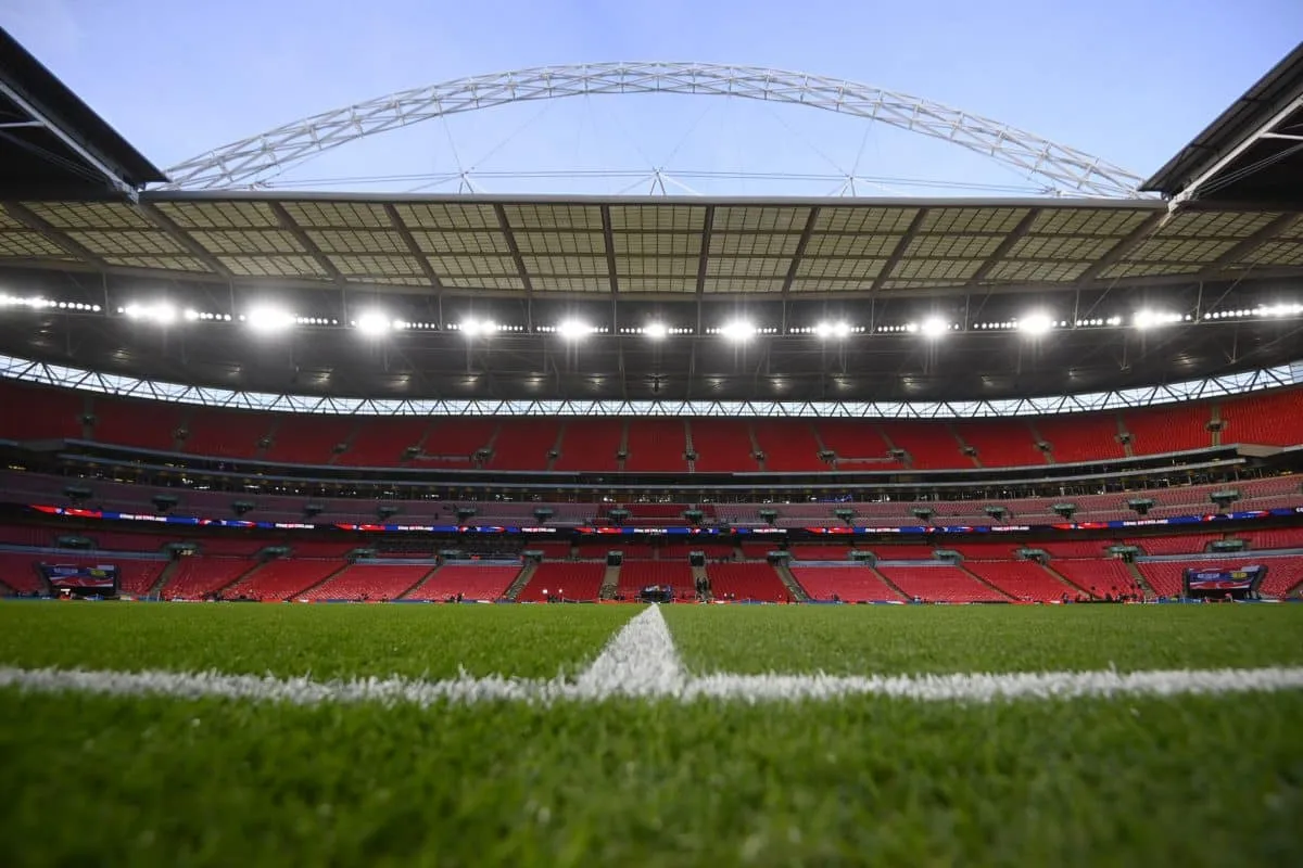 O hist&oacute;rico est&aacute;dio de Wembley &eacute; o recordista em jogos da temporada da NFL fora dos EUA. Foto: Icon Sport