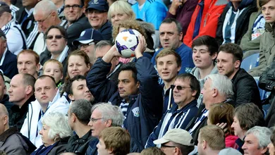 Bom humor &eacute; tudo: torcida do West Brom transformou posse de bola contra o City em canto